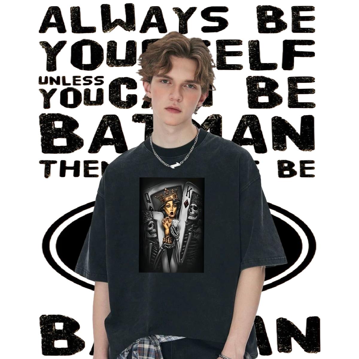 2024 Summer T Shirts Men Black White Mens Tshirts Street Wear Cotton Breathable Soft Cool Design Top Tees