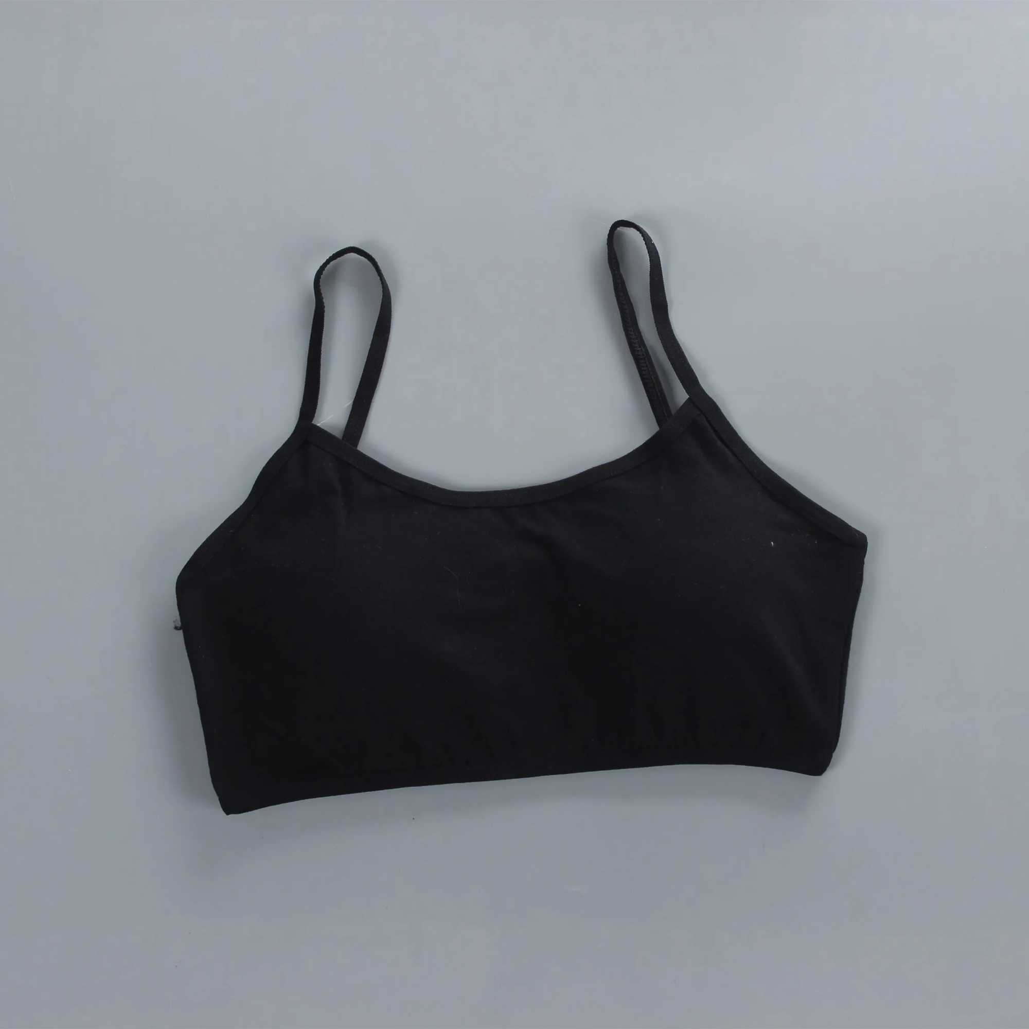 Camisole 2PC Womens Full Cup Seamless Underwear Training Puberty Bra 8-14 Years WX5.31QOMJ