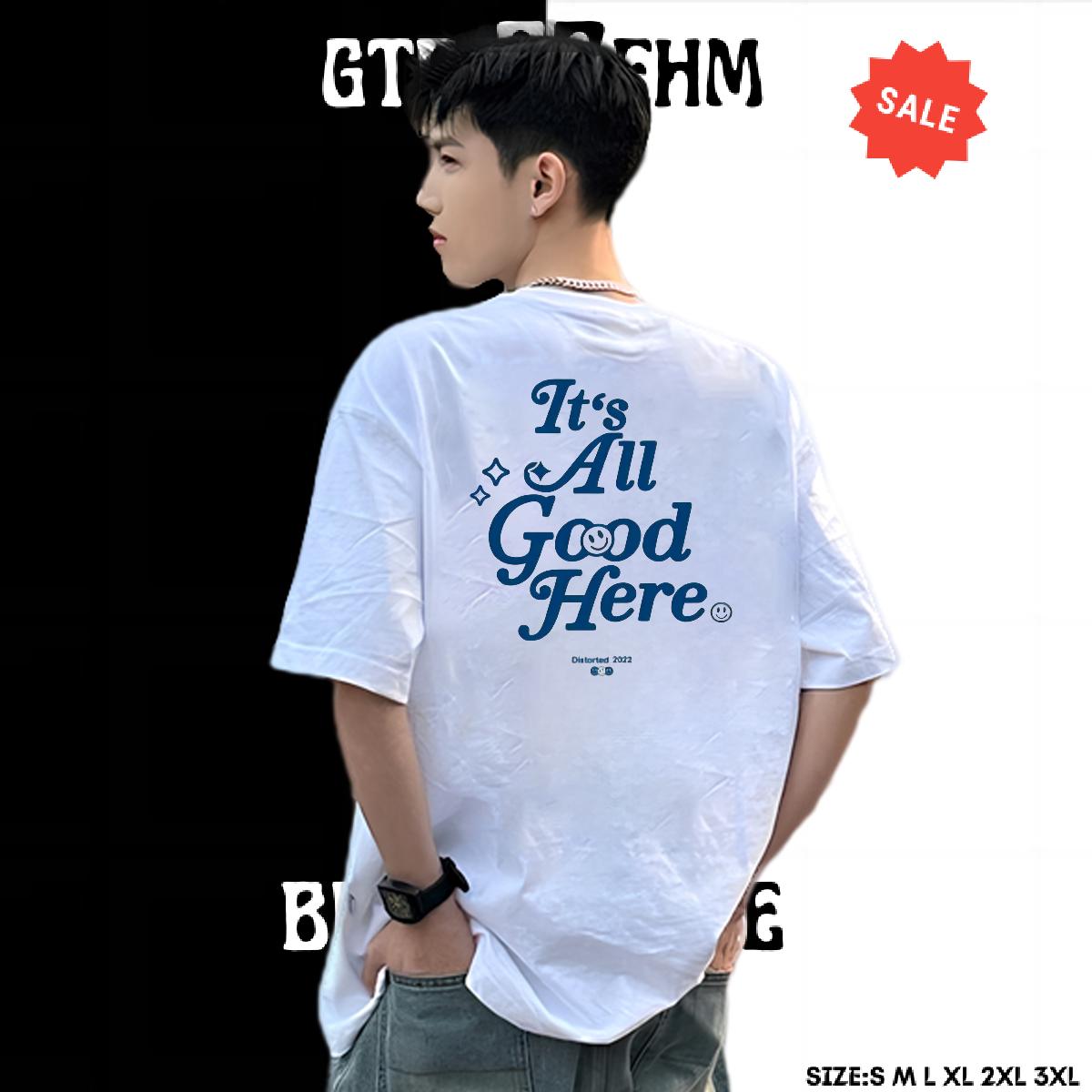 New Arrival Man T Shirts Cartoon Printing S-3XL Outdoor Tshirt for Man Woman 180g Cotton Comfortable Tees