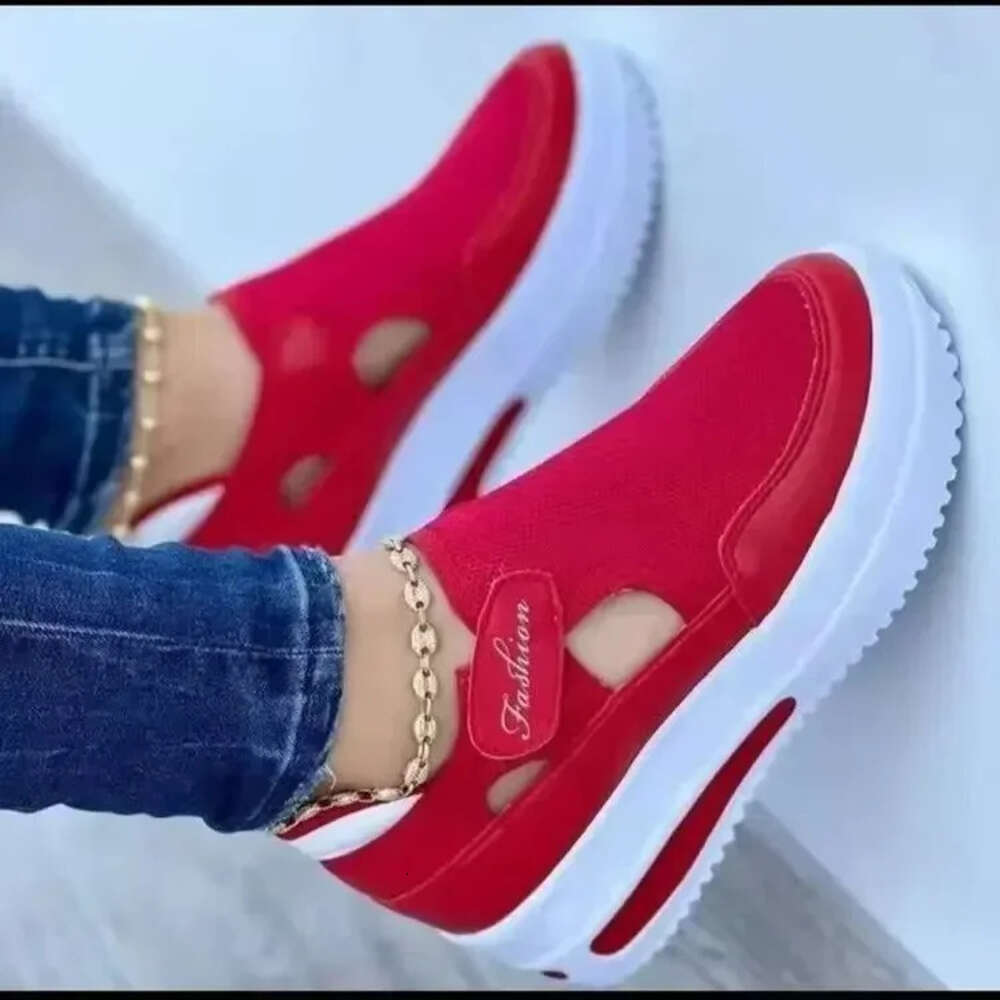 Ddmytiger Ddmytiger Summer New Breathable Mesh Wedge Casual Sport Plus Size Non Slip Woman Vulcanize Shoes Platform Women Sneakers