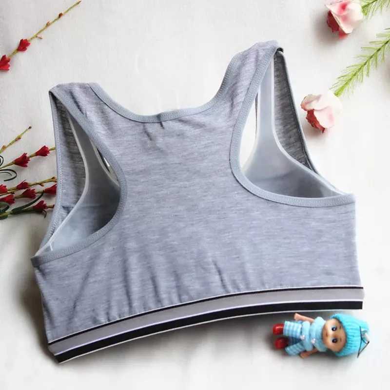 Camisole Camisole Youth Girls Sports Bra Puberty Gym Underwear Wireless Youth Training Bra Set WX5.31