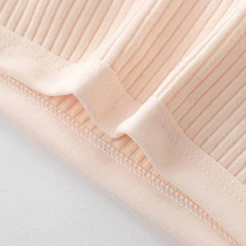 Camisole Camisole 4 pieces/batch lace underwear cotton girl bra detachable sponge cup baby girl training bra breathable teenage girl bra WX5.31