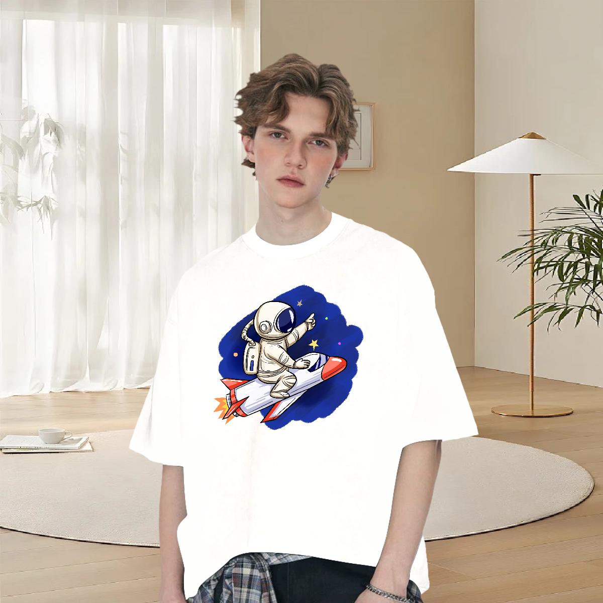 High Quality T Shirts Men Sport Cotton Breathable Tshirt for Man Woman Customized Cartoon Print Top Tees