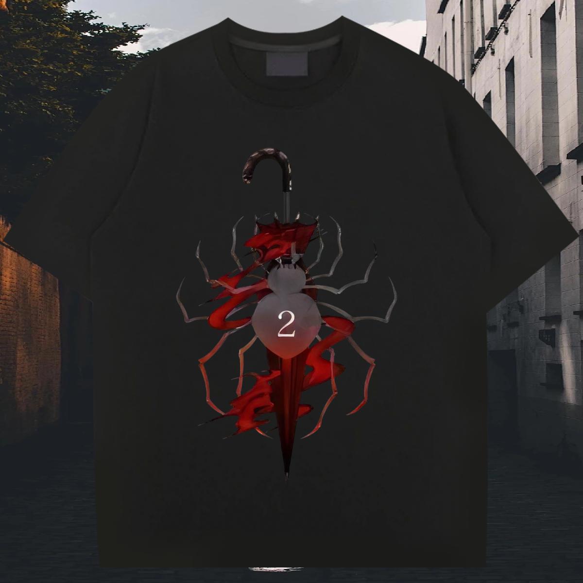 Cool Men Tops Tees Breathable Crew Neck Street Wear T Shirt For Man Anime Print DIY Customized Tshirts