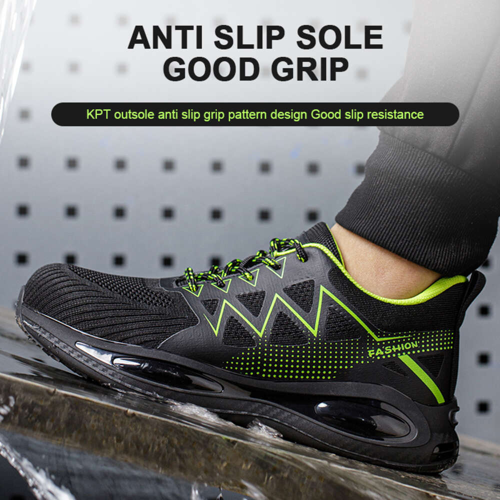Steel Toe Cap Working Boots Sneakers Lightweight Safety Work Men Women Breathable Construction Shoes 97f26