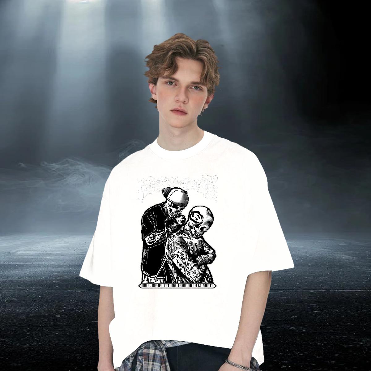 Soft T Shirts Men Casual Daily Wear Short Sleeve Cotton O-Neck Men Tshirts DIY Customized Print Tops Tees