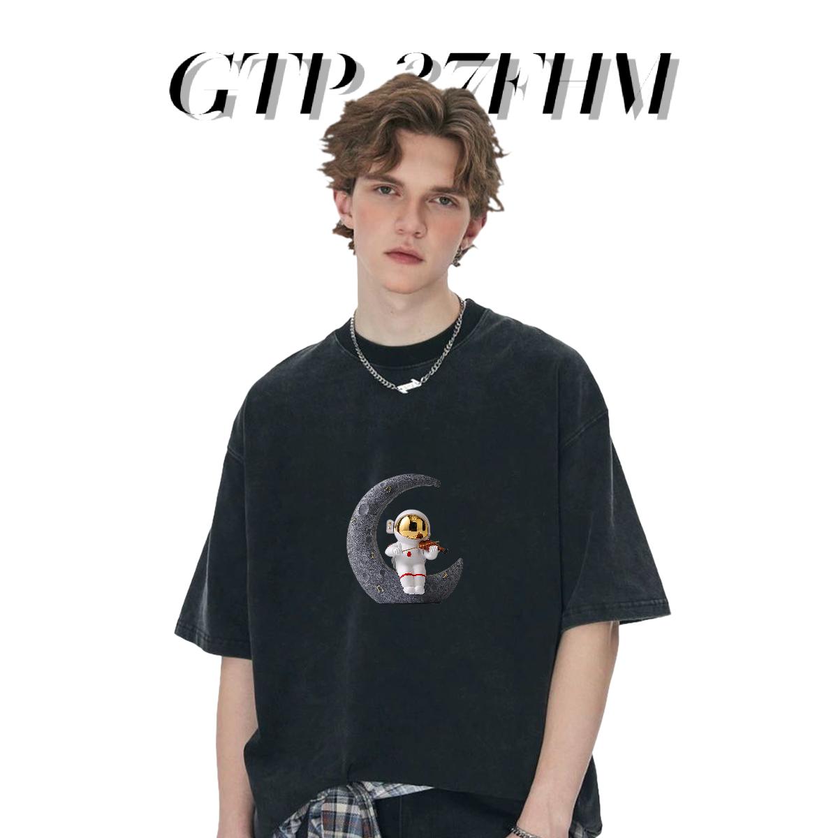 Custom Man T Shirts DIY Logo Men Tees Casual Daily Wear Crew Neck Cotton Breathable Loose Fit Tops Tees