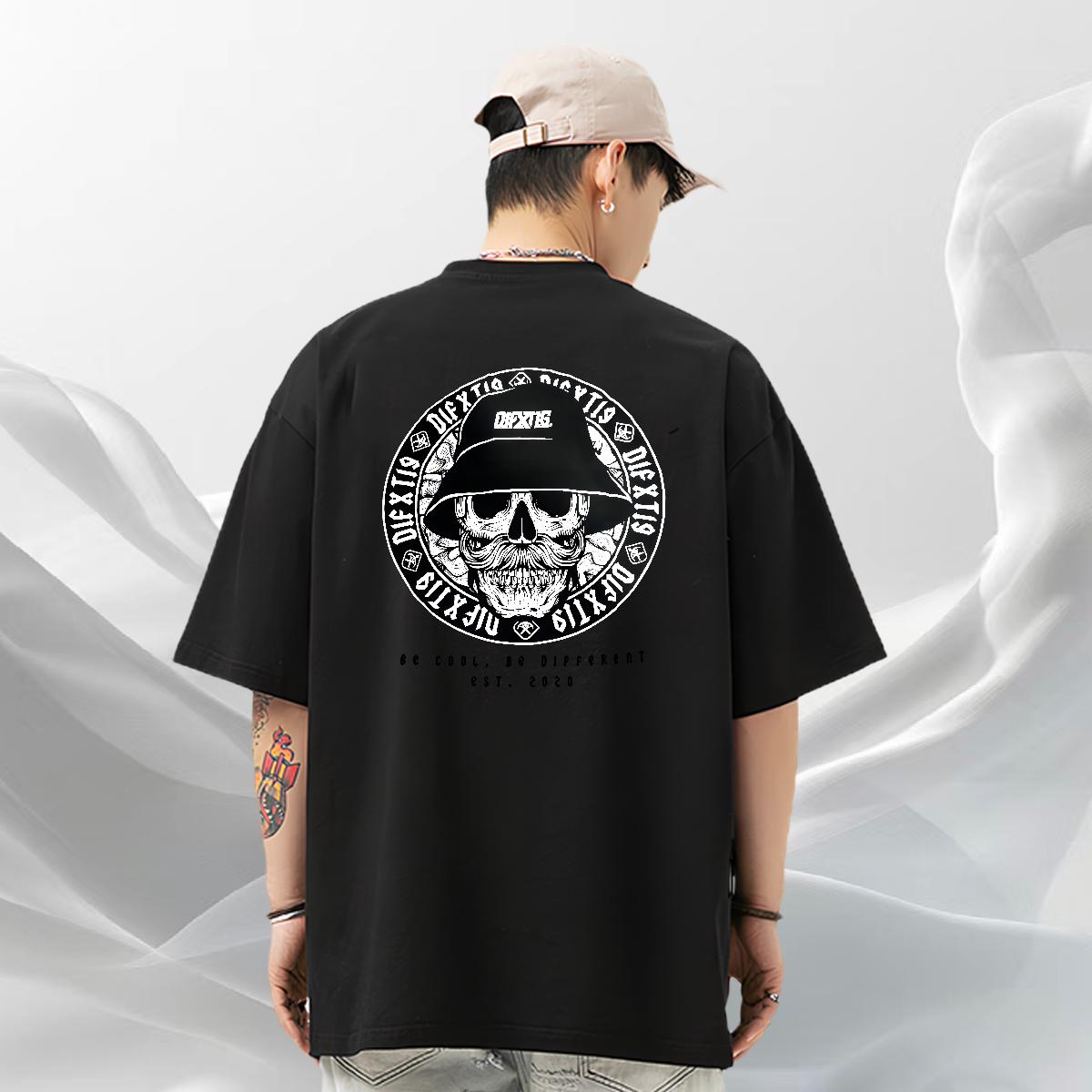 Cool Design Tshirts Breathable Crew Neck Daily Outfit T-Shirts for Men Oversized Classic Casual Tee Shirt