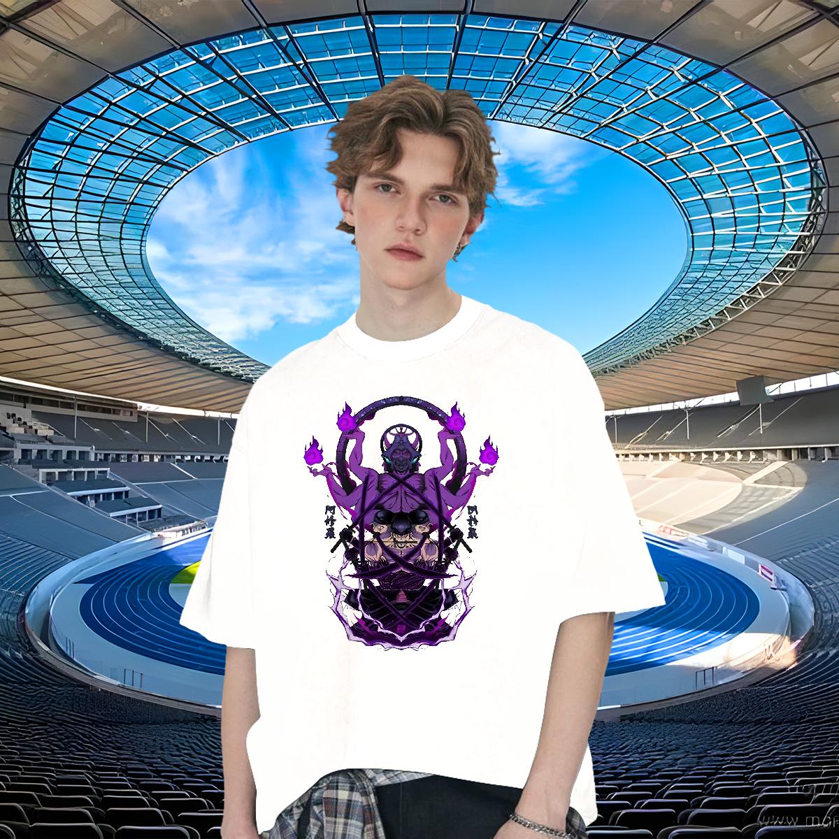 Brand Tshirts Breathable Crew Neck Street Casual T-Shirts for Men Custom Anime Fashion New Clothings