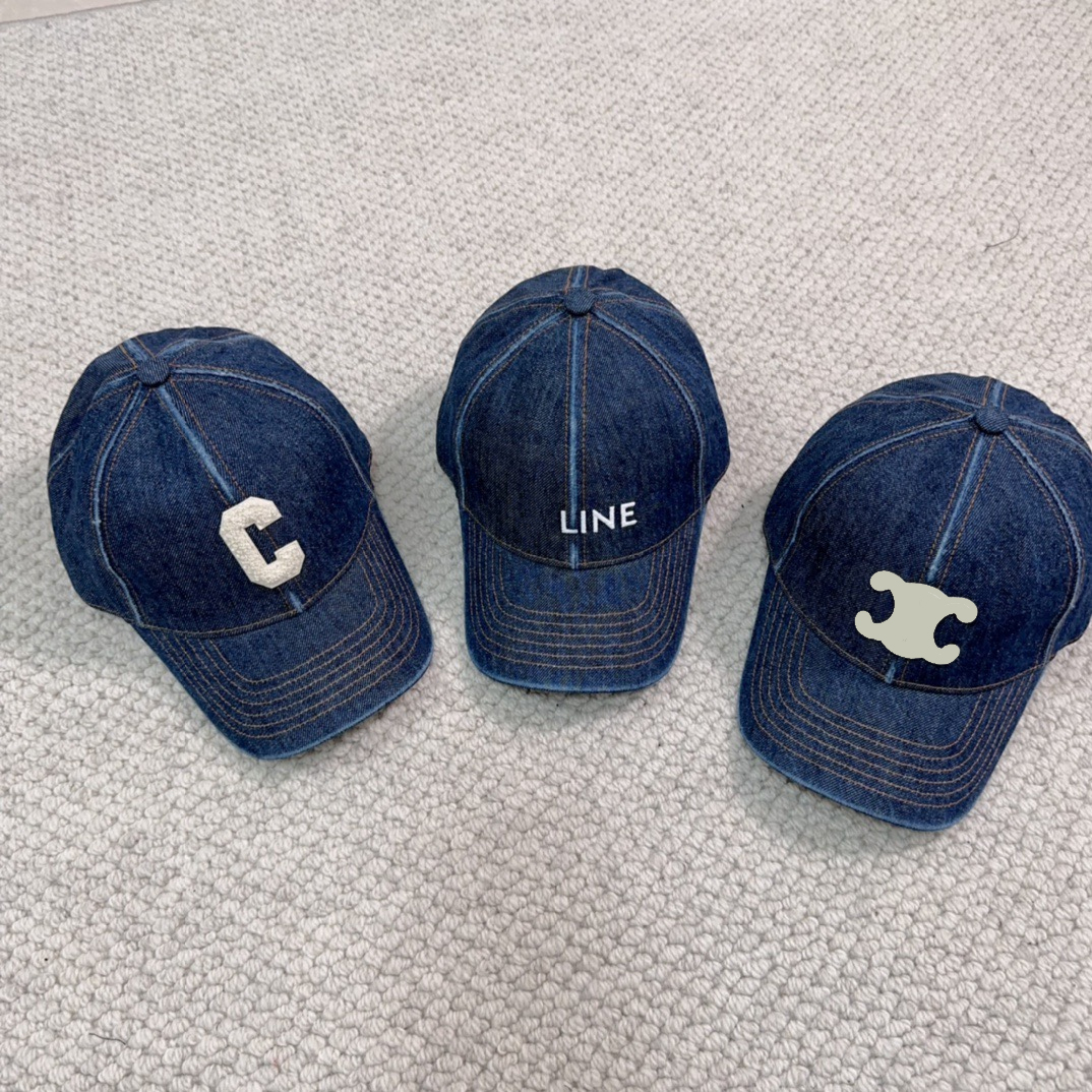 Baseball Cap Fashion Women Designer Summer High Quality Sunscreen Hat Fashion Outdoors Denim Letter Embroidery Beanie Women Bucket Hat Truck Driver Hats Beach Cap