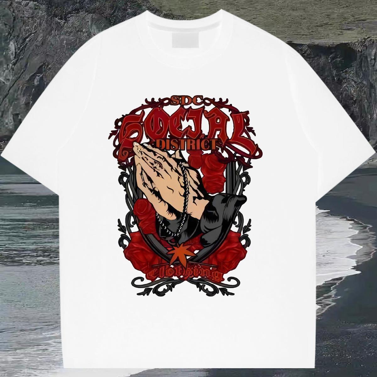 Customized Man T Shirts Skull Sports Casual Mens Tshirts Cotton Breathable Soft Unisex Clothes