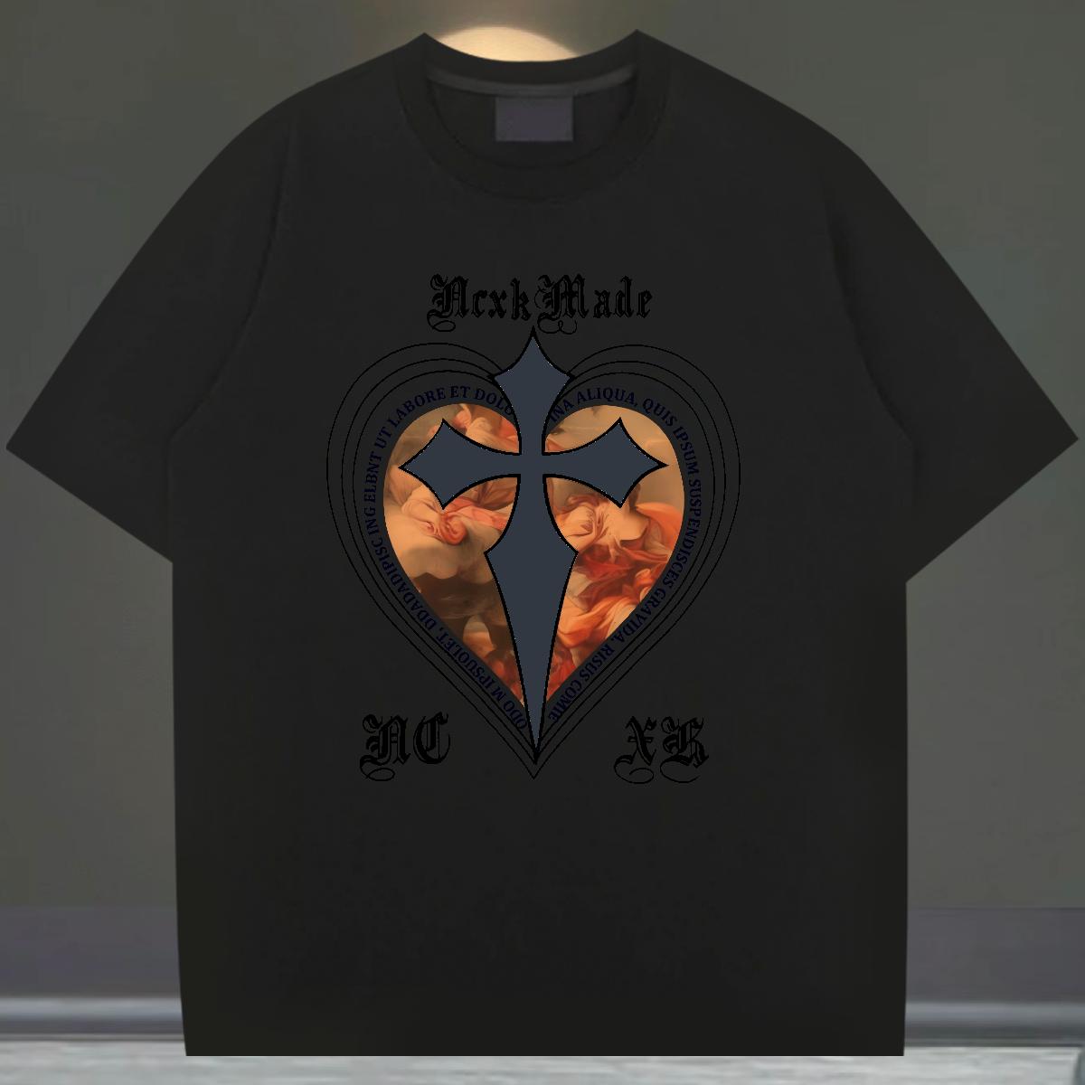 Classic Men T Shirts Custom Sports Casual Men Clothes T-Shirt Breathable Short Sleeve Brand Tshirts