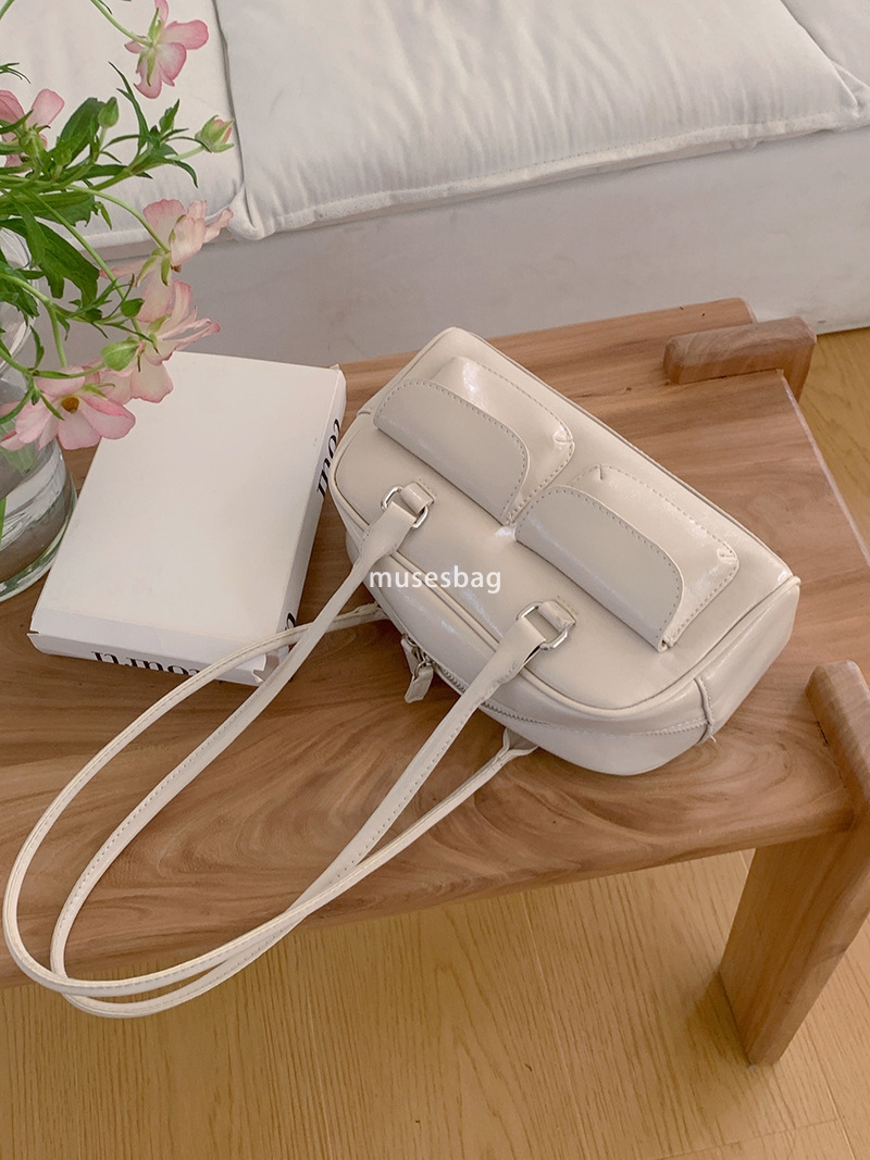 High quality women's bag, underarm bag, fashionable and casual tote bag, business shopping bag, retro large capacity, classic luxury mini designe