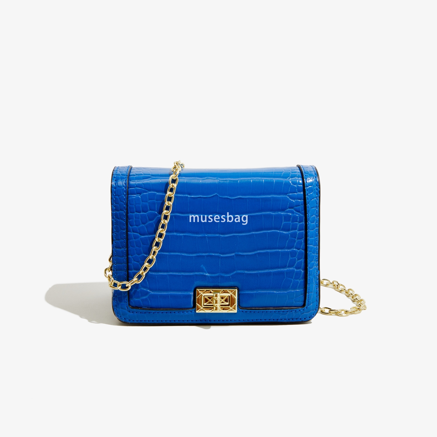 New high-end PU crossbody bag commuting and leisure shoulder bag fashionable and versatile small square bag versatile and elegant bag