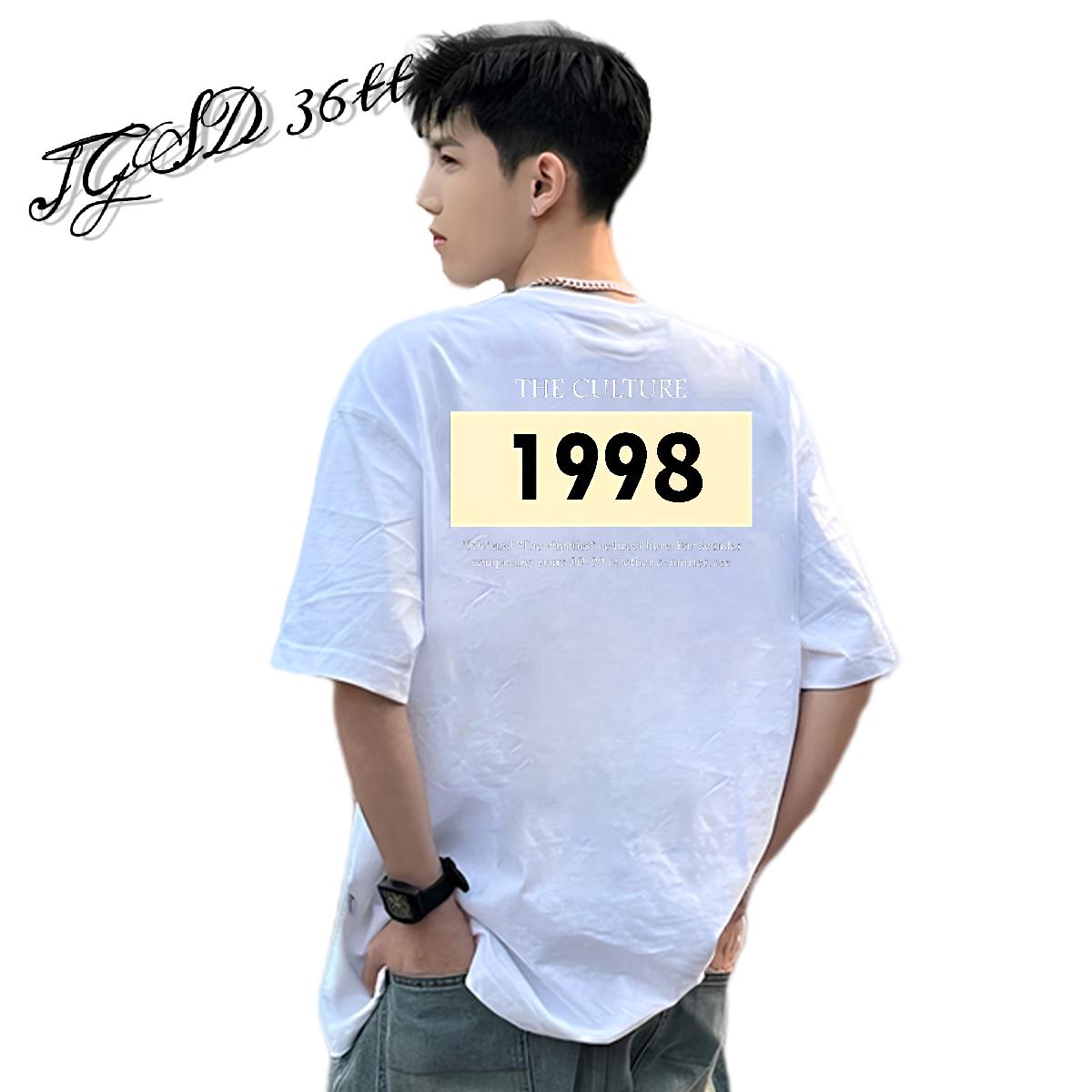 Soft T Shirt For Man Beach Cotton Breathable Couples T Shirts 2024 Designer Cartoon Printing S-3XL Tops Tees