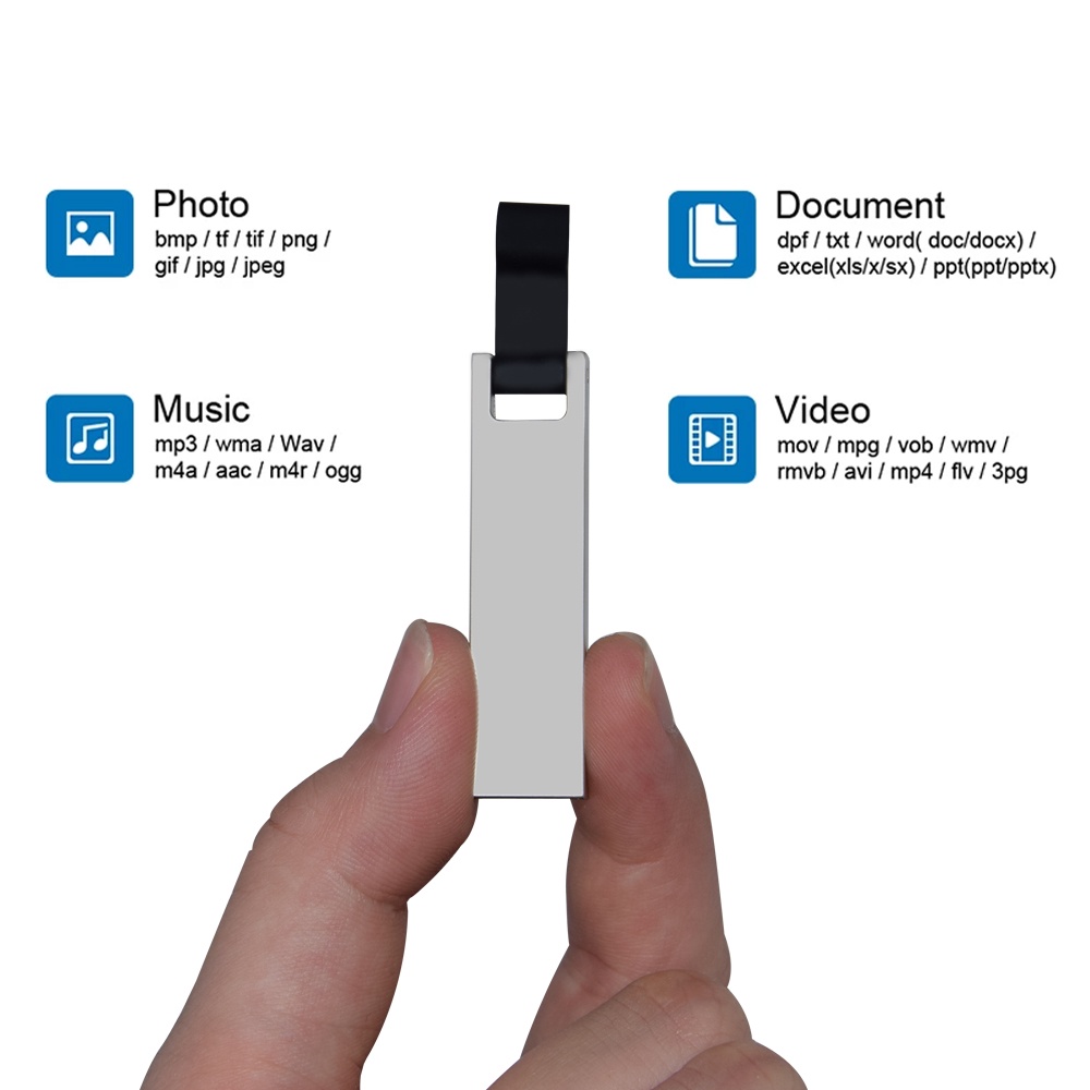 USB 2.0 Flash Drives 128GB 64GB 32GB 16GB 8GB External Storage Pendrives Metal Thumbdrive Memory Stick Usb Stick for PC/Laptop