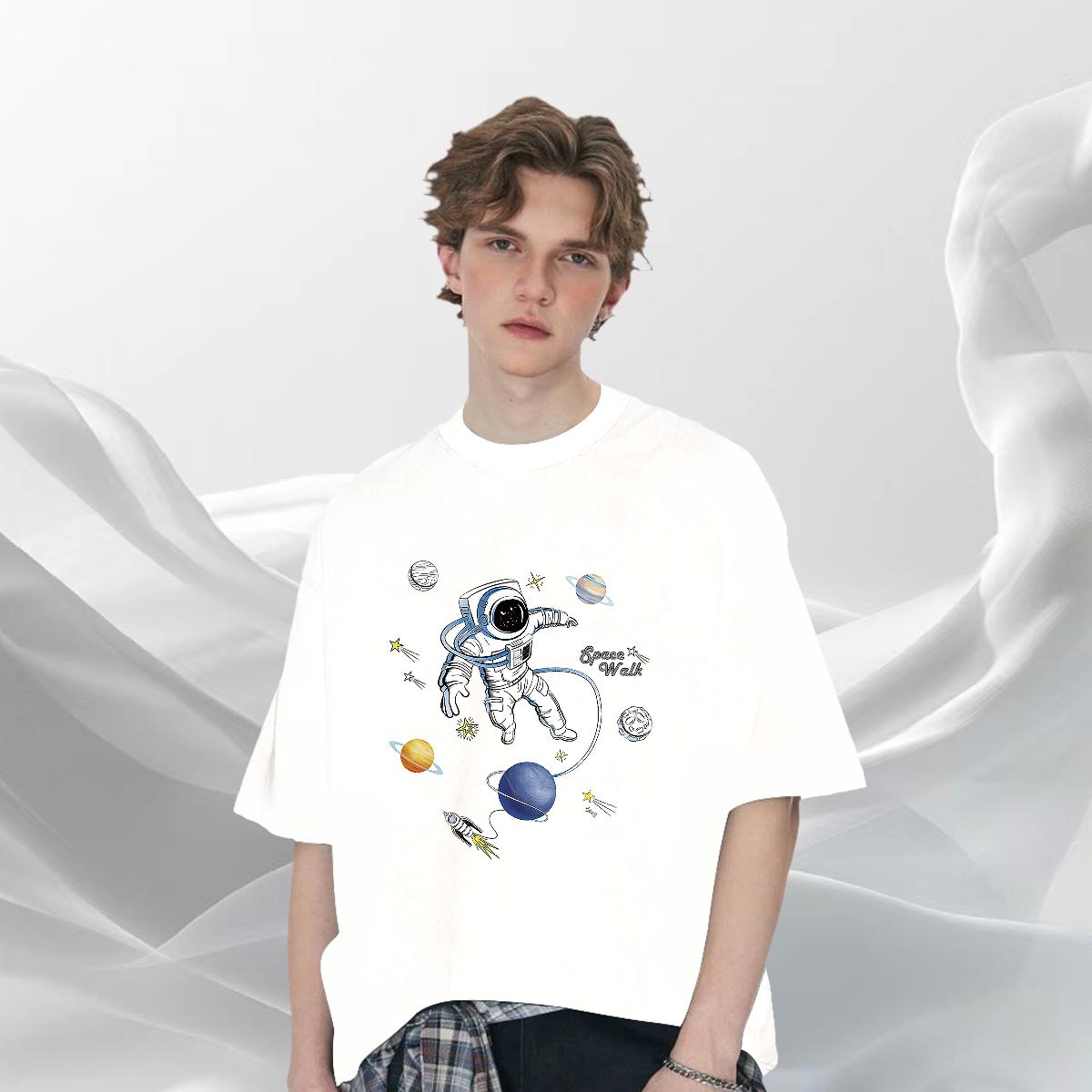 Soft Man T Shirts Casual Daily Wear O-Neck Short Sleeve Cotton Men Clothes T-Shirt Stylist Custom Printing Top Tees