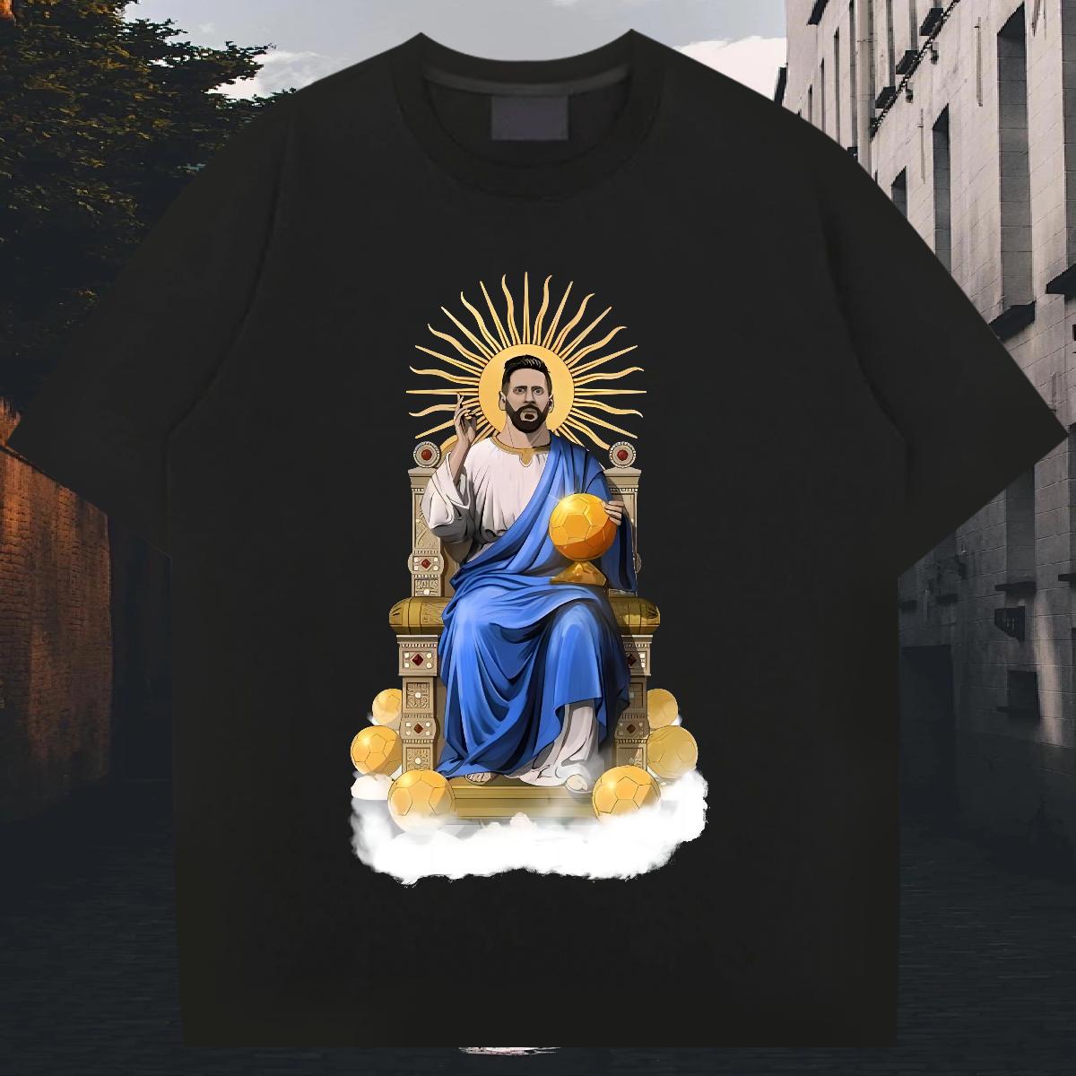 Comfortable Men Clothes T-Shirt 180g Cotton Casual Beach Man T Shirts DIY Anime Casual New Tops