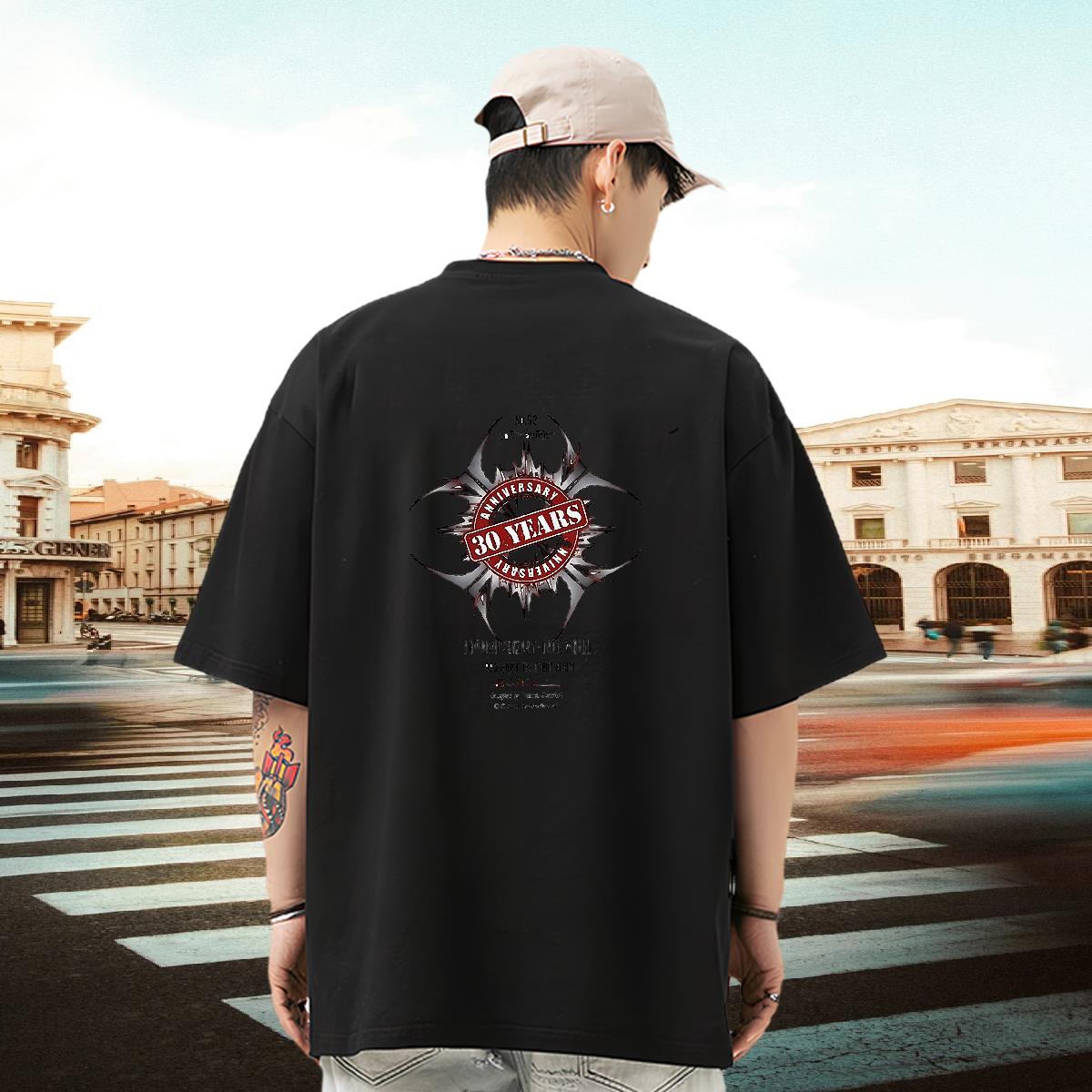 Wholesale T Shirts Men DIY Logo Daily Outfit Tshirts Cotton Breathable Short Sleeve Cool Design Clothes