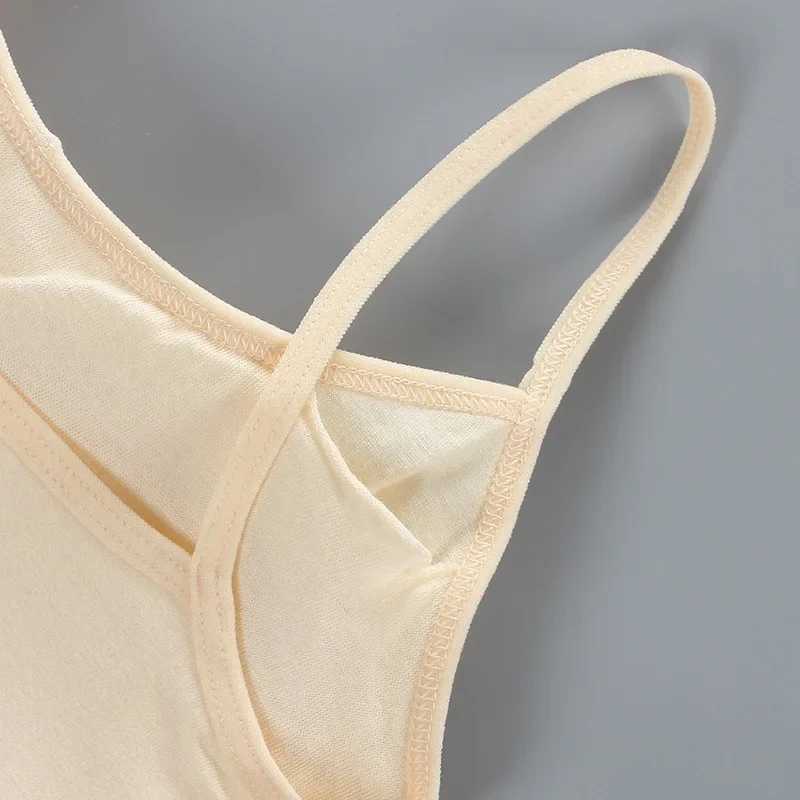 Camisole 3 pieces of teenage girls cotton tube top lace lingerie wireless solid color bra sports training tank WX5.31THU0