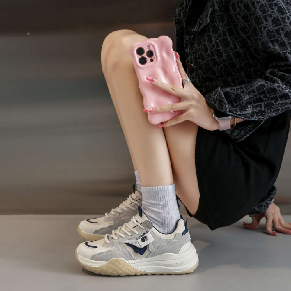 Sneakers for Women Patchwork Casual Platform Walking Shoes Running Fashion Dad Comfortable Sport Non-Slip Tennis ddmythur