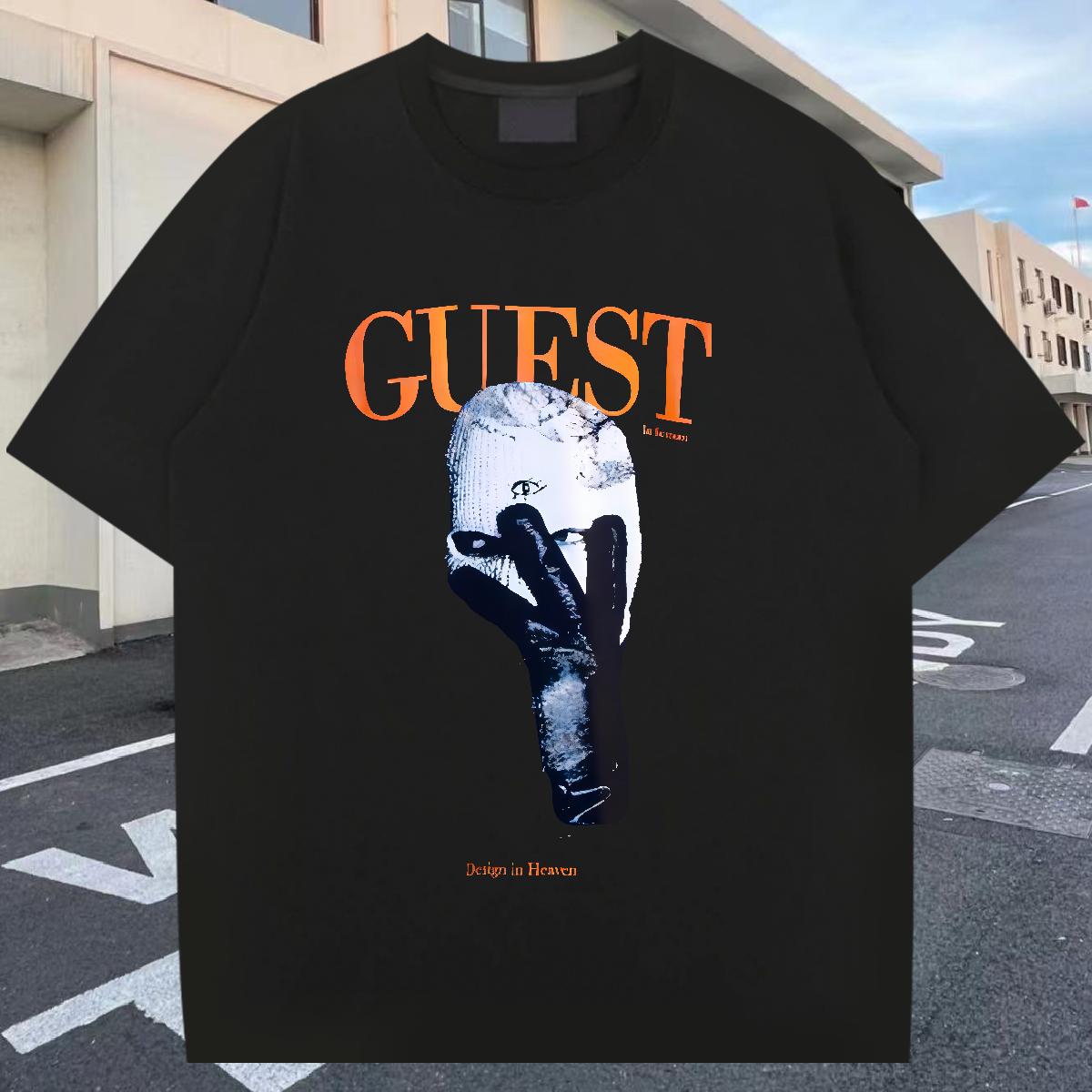 Designer Tshirts O-Neck Short Sleeve Cotton Street T Shirt For Man Cartoon Print Fashion New Tees