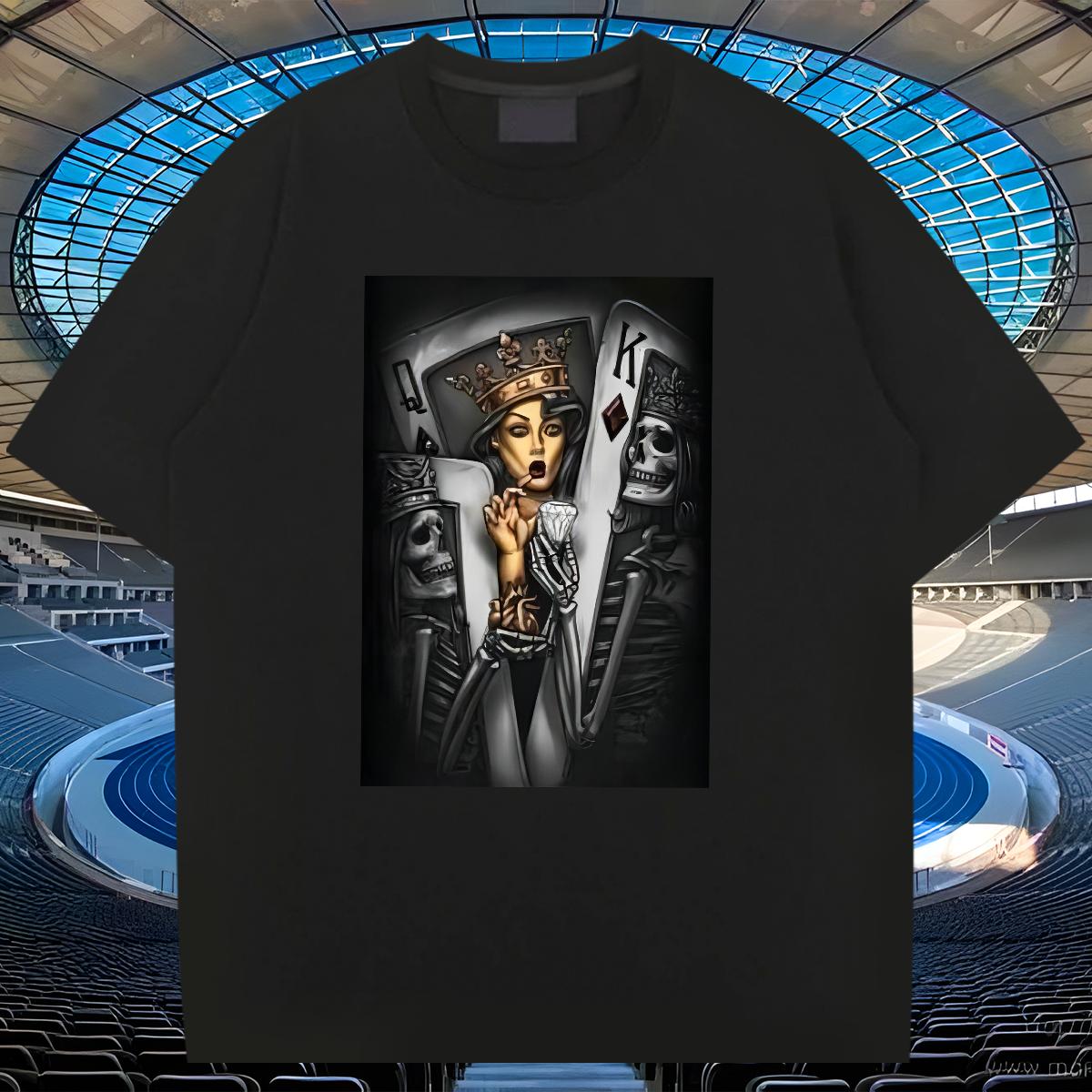 Popular Mens Tshirts Round Neck Short Sleeve Summer Casual T Shirt For Man Customized Print Designer Fashion Clothings