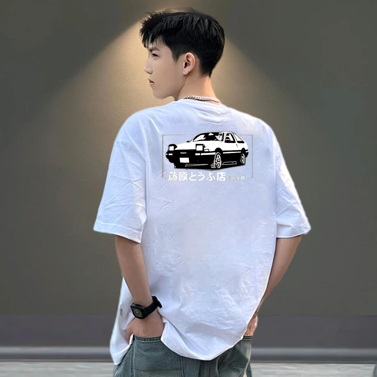 5A T Shirt For Man Street Casual Cotton Breathable Short Sleeve Couples T Shirts 2024 DIY DIY Printed Clothings