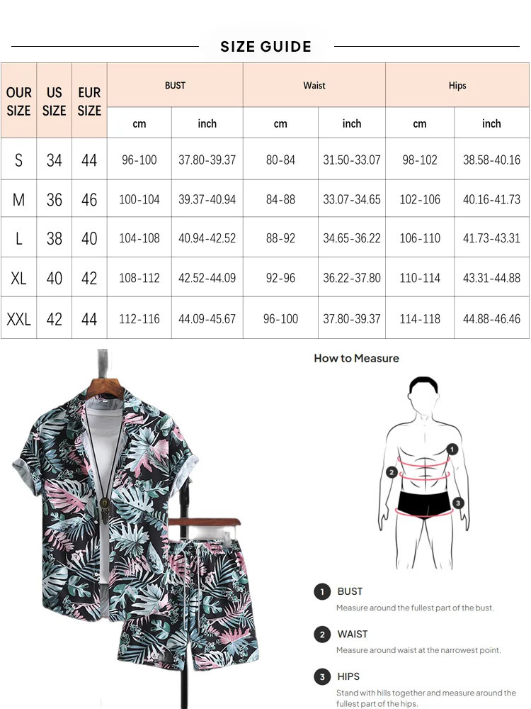 Mens Flower Hawaiian Floral Printed 2 Piece Outfit Sets Short Sleeve Beach Casual Button Down Shirt and Shorts Set Suits 240523