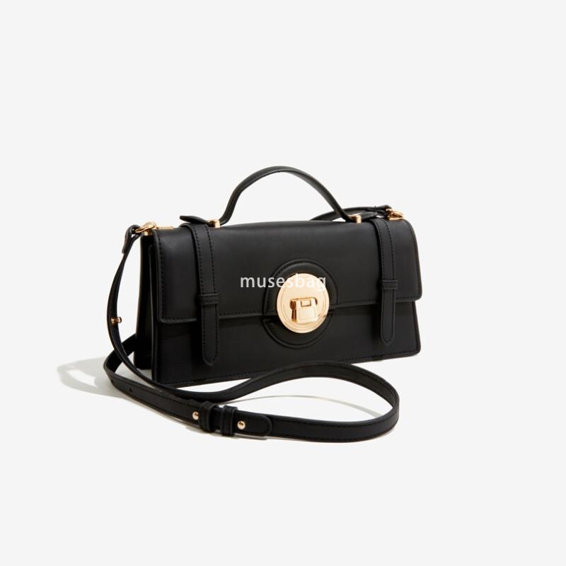 New high-end PU crossbody bag fashionable and casual shoulder bag simple and atmospheric small square bag versatile and exquisite bag
