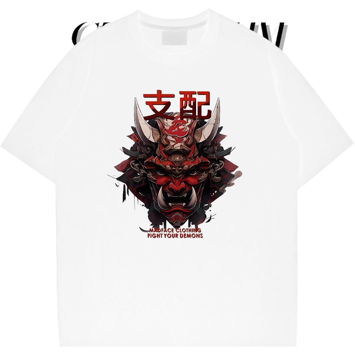 2024 Men T Shirts Oversized Hip Hop Tshirts 180g Cotton Loose Clothings