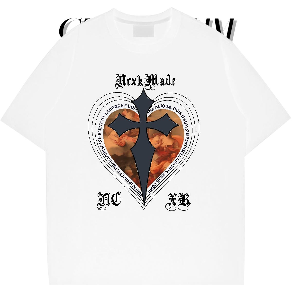 Classic T-Shirts for Men Casual Daily Wear Breathable Short Sleeve Men Tshirts Fashion New Custom Print Oversized Tops