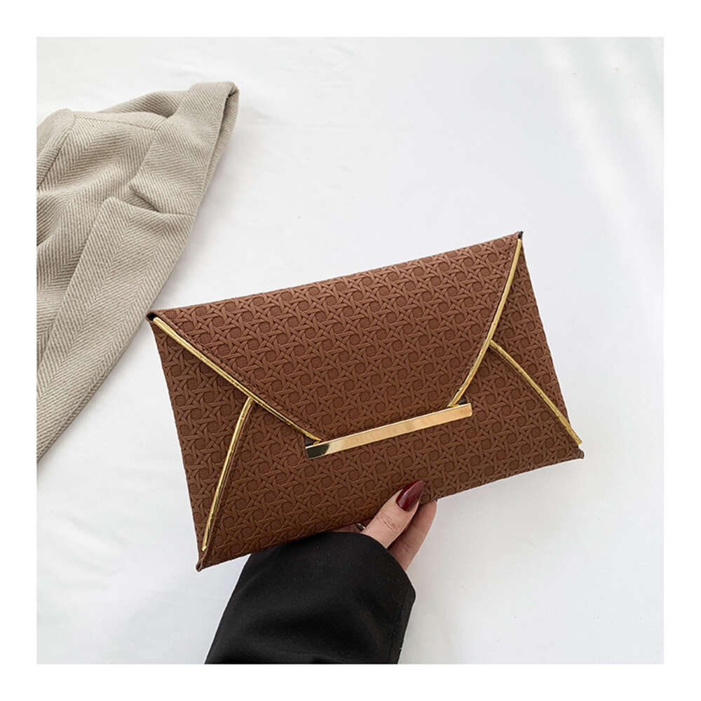 2024 New Design Women Small Envelope Shaped Bag Exquisite Casual style Minimalist style Free shipping size