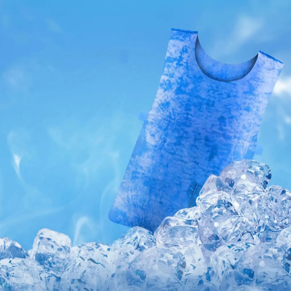 Summer Cooling Vest Undershirt No Refrigeration Required Lightweight Comfortable Safety Cold Vest Waterproof Sports Fabric Vest 240529