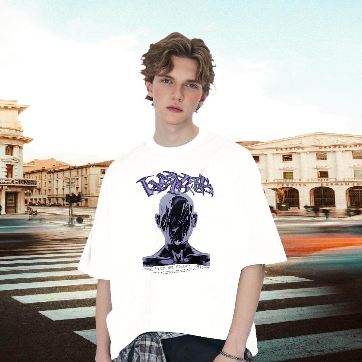 Loose Fit Tshirts Breathable Short Sleeve Home Outdoor T-Shirts for Men Graphic Fashion Tops Shirt