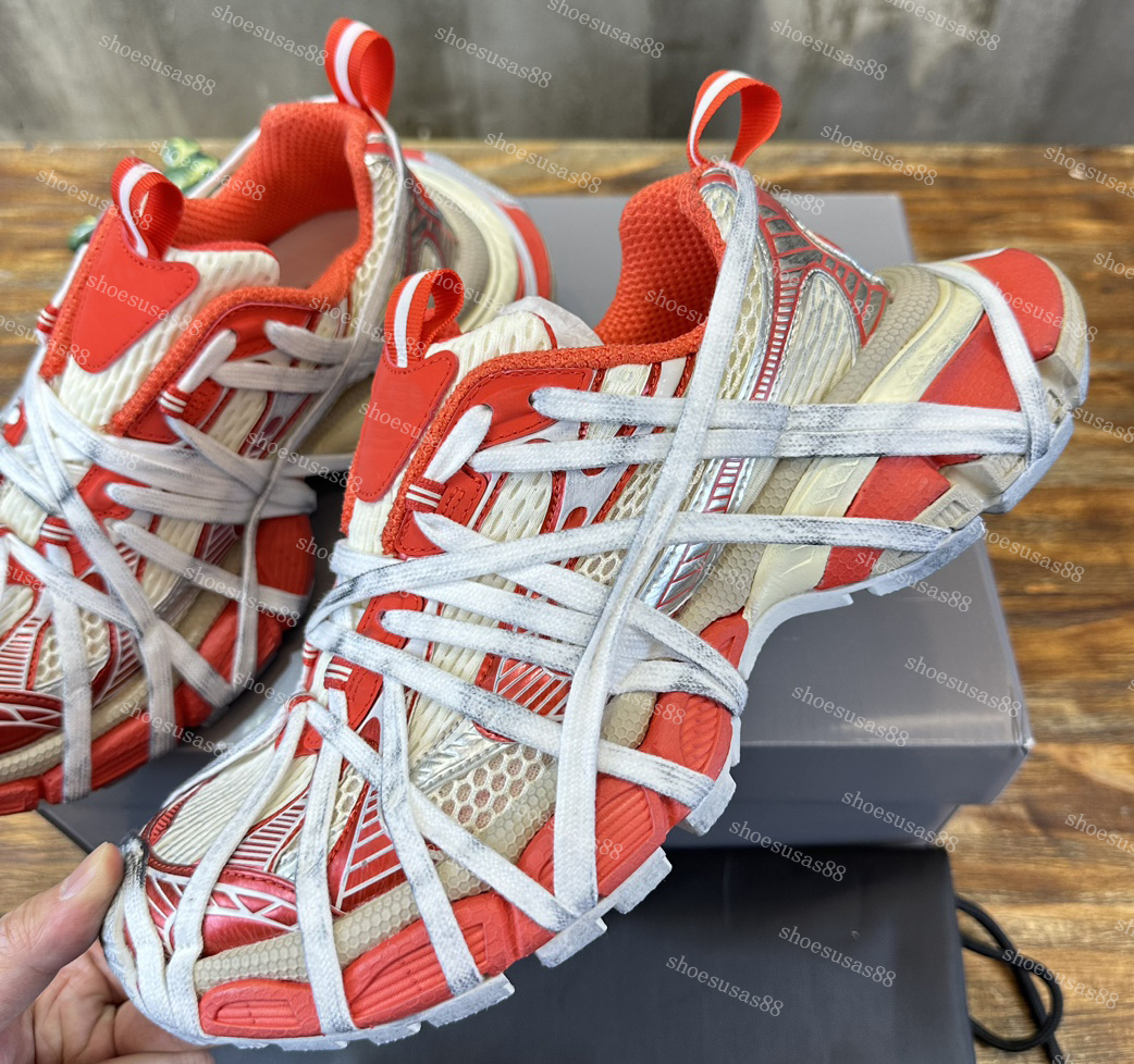 Designer 3xl Extreme Lace Sneaker Casual Shoes Luxury Women Men Top-Quality Track Sneaker Leather Mesh Classics Sneaker Shoe