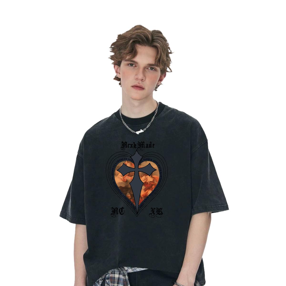 Classic Casual T shirt Breathable Short Sleeve Home Outdoor Tshirts Anime Soft Tops