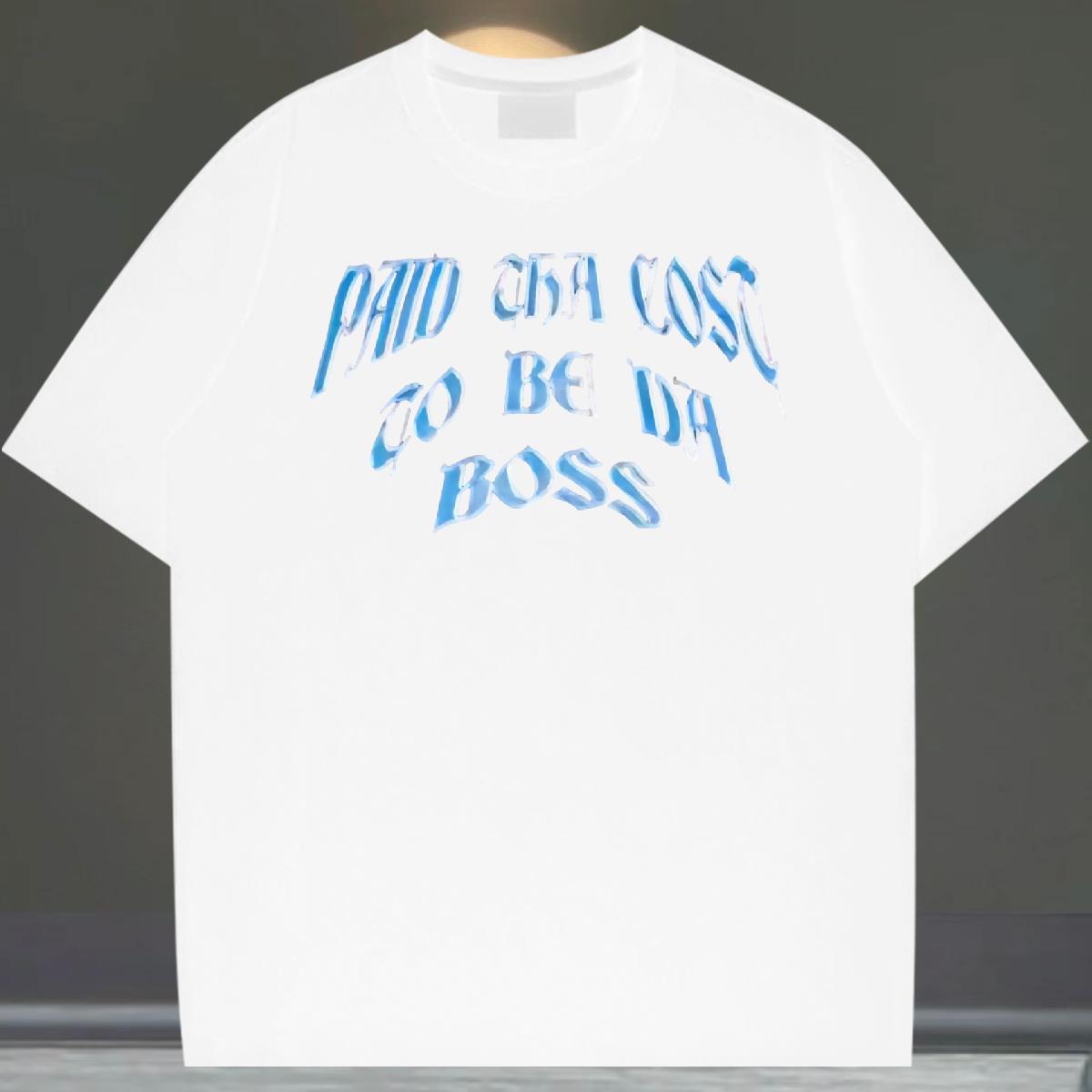 Popular Men Tshirts Cotton Breathable Soft Casual Daily Wear T-Shirts Customized Print Casual New Clothings