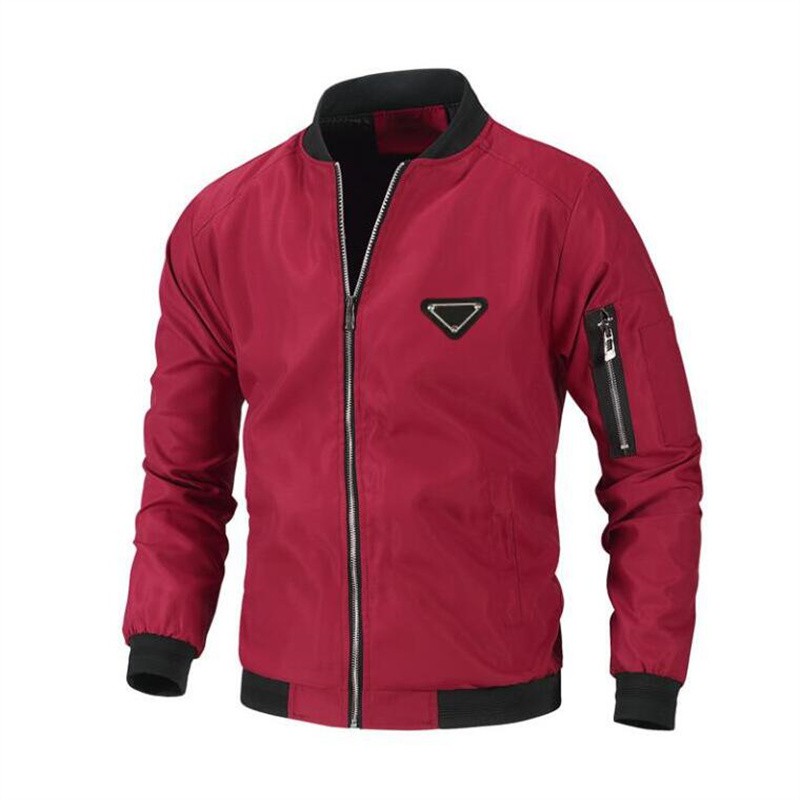 New Hotsale Mens Jacket Spring Autumn Luxury Style Man Women Coat Zippers Brand Logo men jackets Outwears Tops Coats Asian Size M-6XL