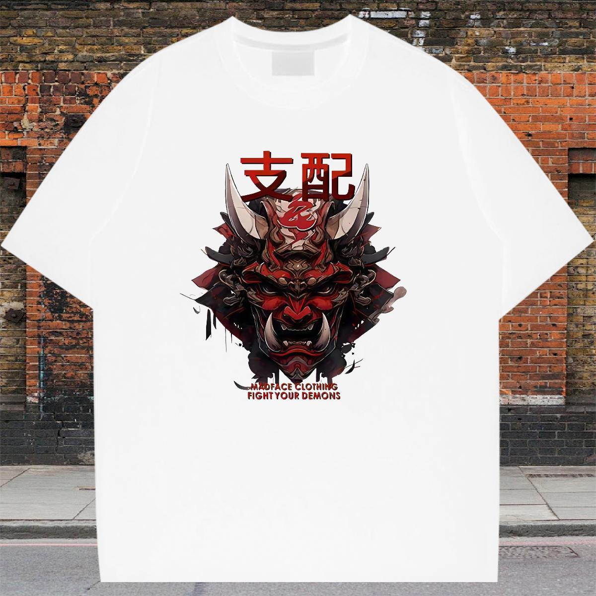 Loose Men Tees Short Sleeve Cotton O-Neck High Street Hip Hop Men T Shirts Custom Printed Fashion New Clothings