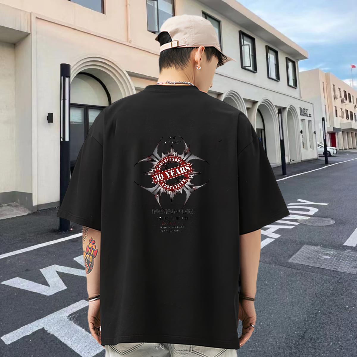 Fashion Design Men T Shirts Custom Print Oversized Sports Casual Mens Tshirts Crew Neck Cotton Breathable Comfortable Tops Shirt