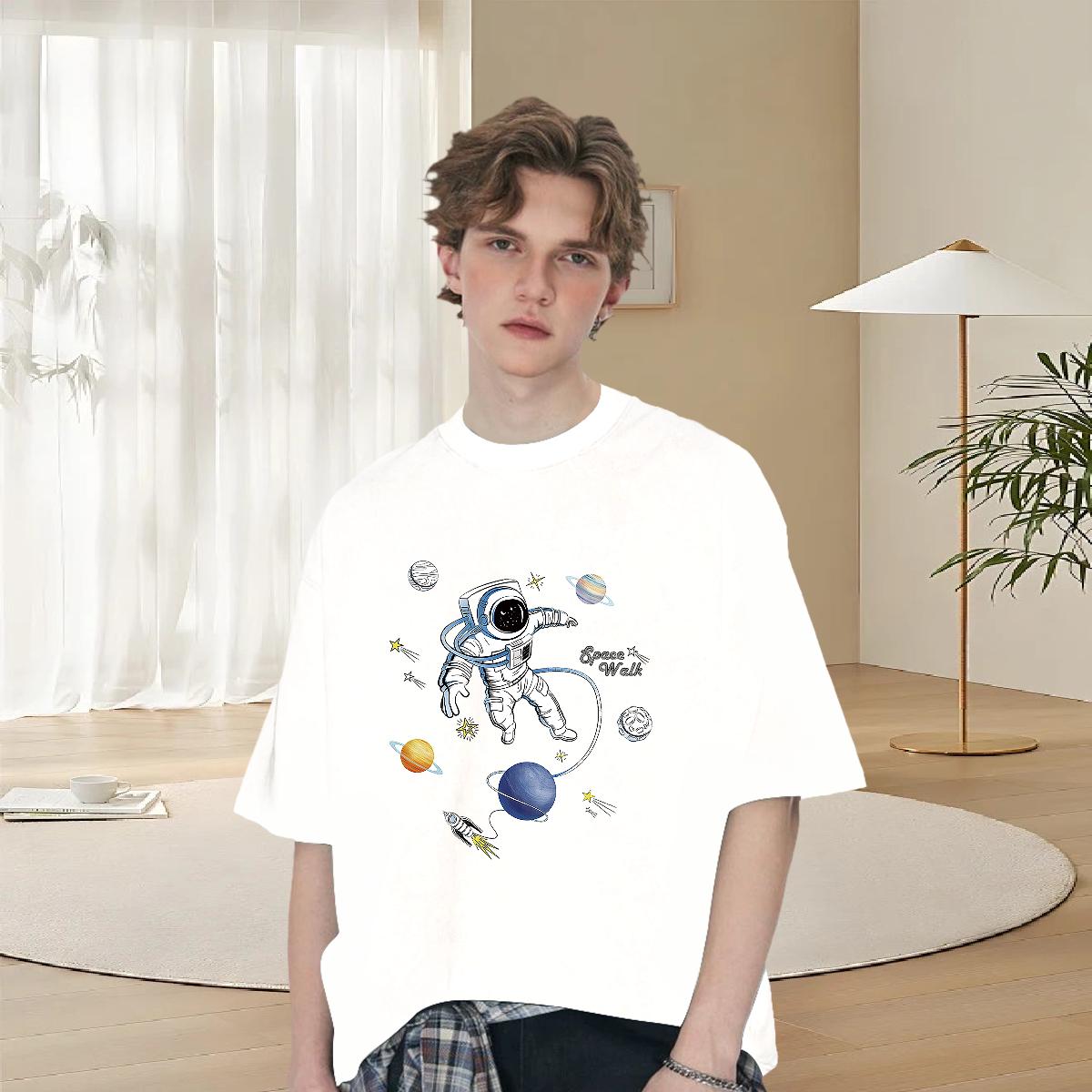 Soft Man T Shirts Casual Beach Short Sleeve Cotton O-Neck Men Tops Tees New Arrival Anime Print Polos