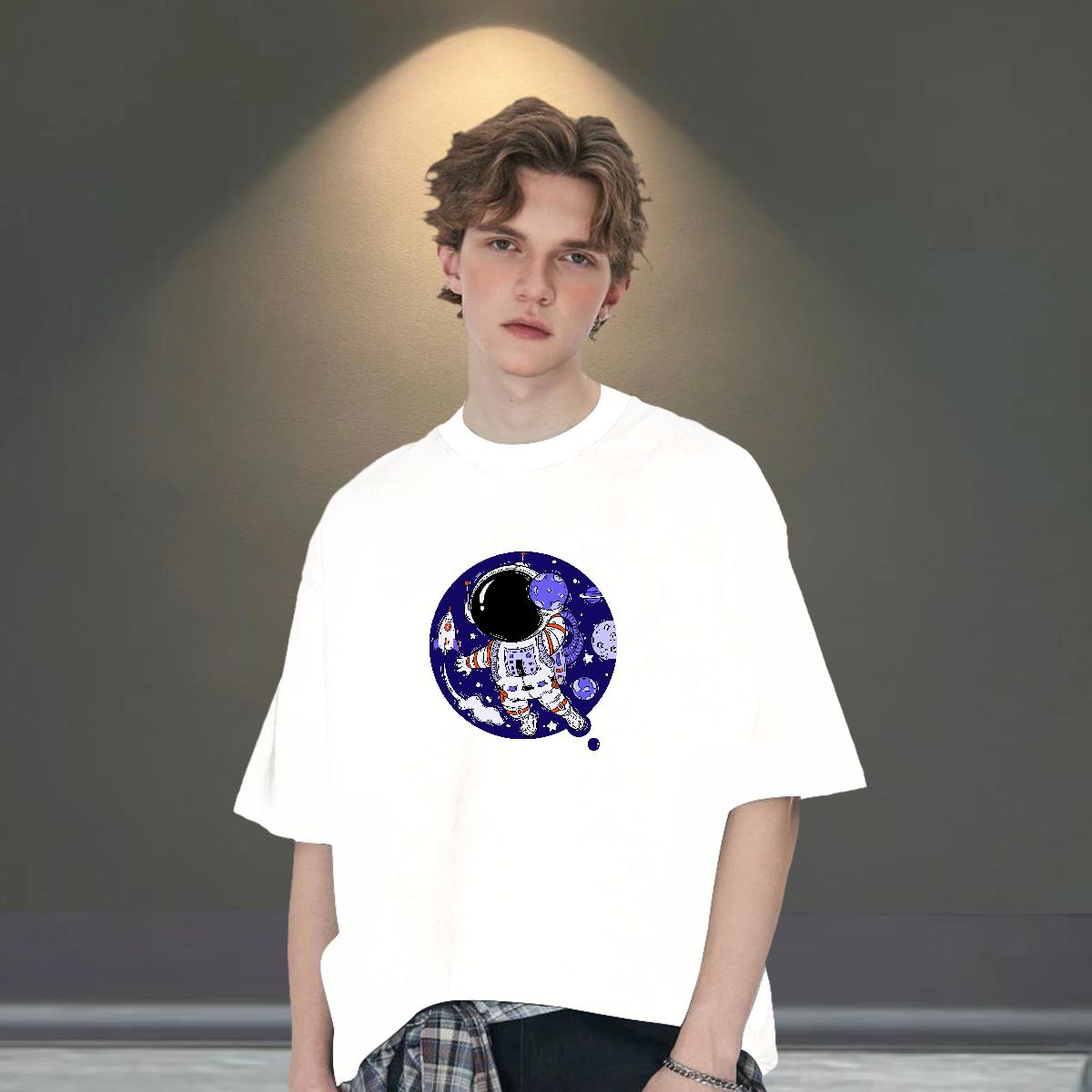 Classic T shirt Hip Hop Street Short Sleeve Cotton O-Neck Men Tees 2024 DIY Asian Size Polos