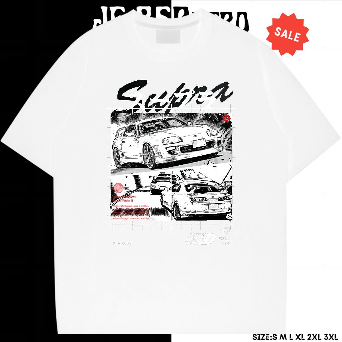 New T-Shirts Anime Men Clothes T-Shirt Daily Wear Breathable Crew Neck Cotton Wholesale Polos