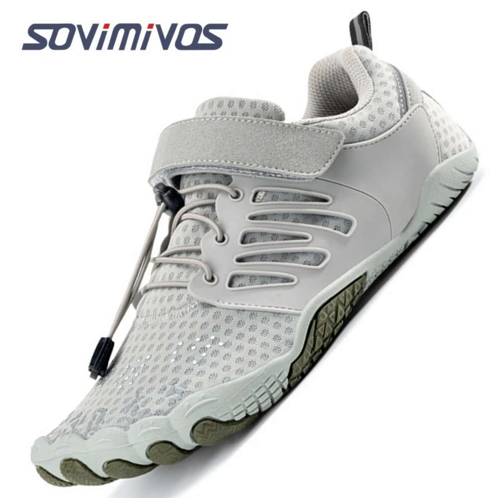 Men's Cross Trainer Minimalist Barefoot Shoes Zero Drop Sneakers Wide Toe Box | Upgrade Stability Knitted Sandals for Womens