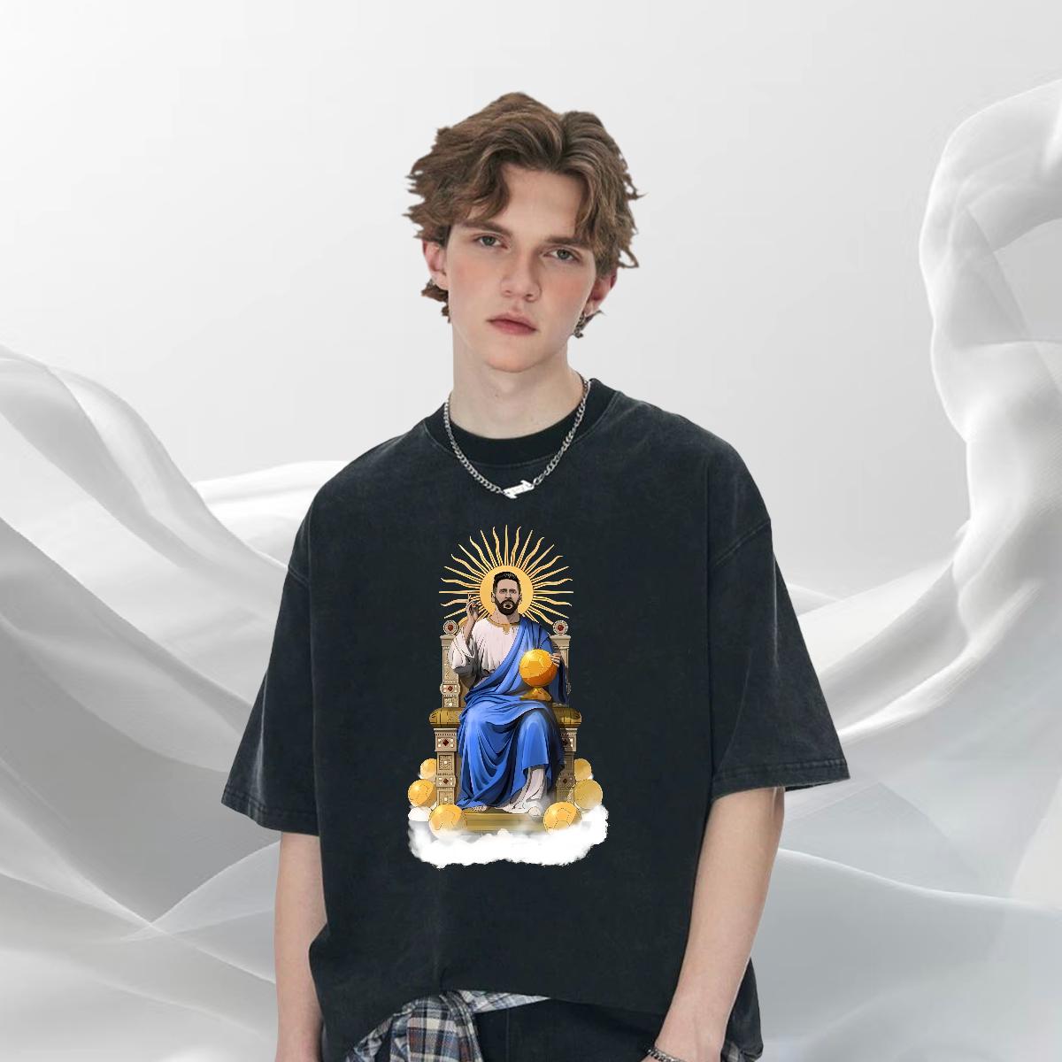 Casual New Mens T Shirts Skull Men Tops Tees High Street Hip Hop Cotton Breathable Soft Clothings