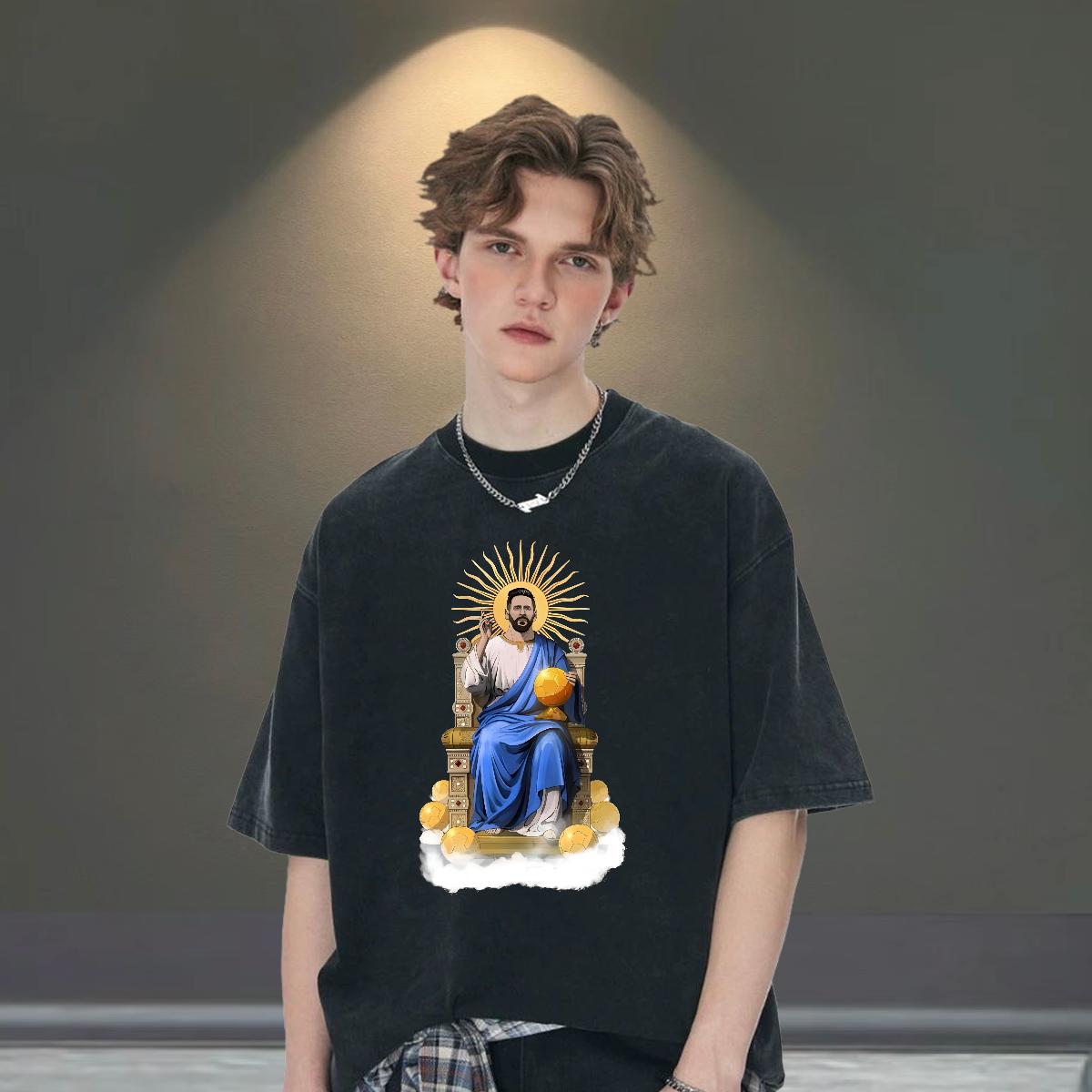 Brand Men Tees Short sleeve Cotton Soft Street Wear T-Shirts Custom Anime Classic Casual Clothes