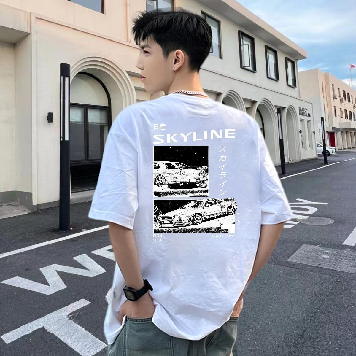 Classic Casual T Shirt For Man Customized Men Tops Tees Daily Wear Short sleeve Cotton Soft Popular Tops Shirt