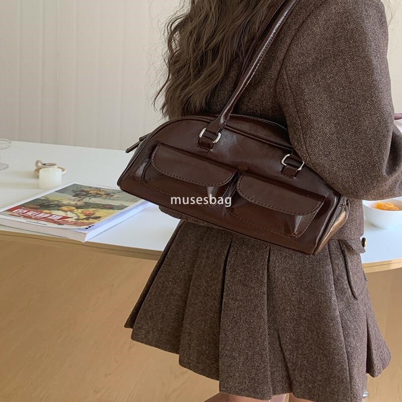 New Korean Fashion Tote Bag Versatile Minimalist Underarm Bag Large Capacity Commuting Bag High Sense Handbag Small Commuting Bag