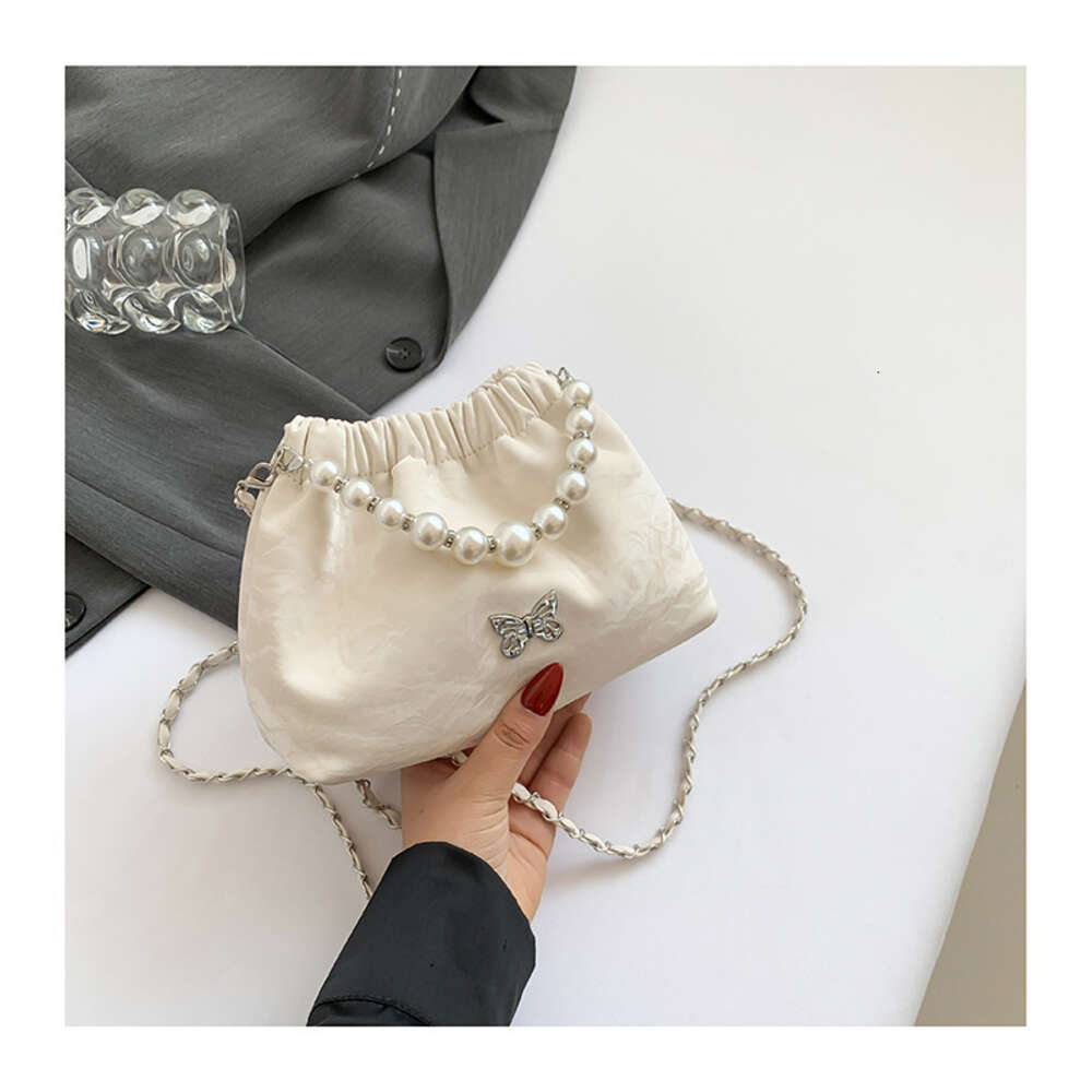 Women Bag Pearl Chain Crossbody Bag Shoulder bag Fashion Stylish Versatile Classic design Natural style Minimalist style Free shipping